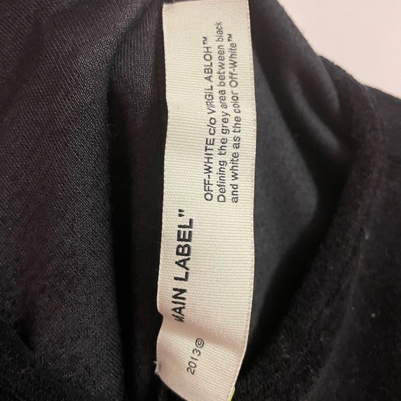 Off-White Black Terrycloth Bodysuit - Picture 3 of 4